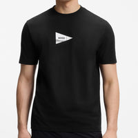 BOSS Golf T-Shirt - Network Photo Tee Reg. Fit - Black FA26