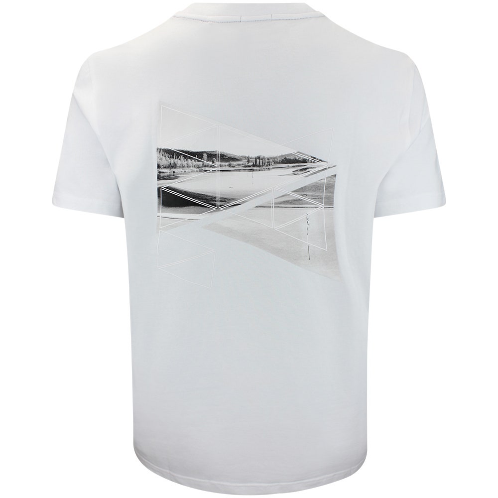 BOSS Golf T-Shirt - Network Photo Tee Reg. Fit - Bright White FA26