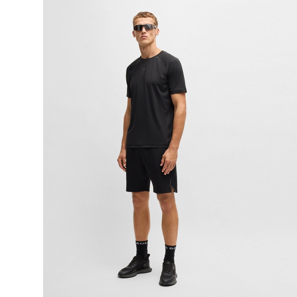 BOSS Golf T-Shirt - Tee Active 1 Slim - Black SP26