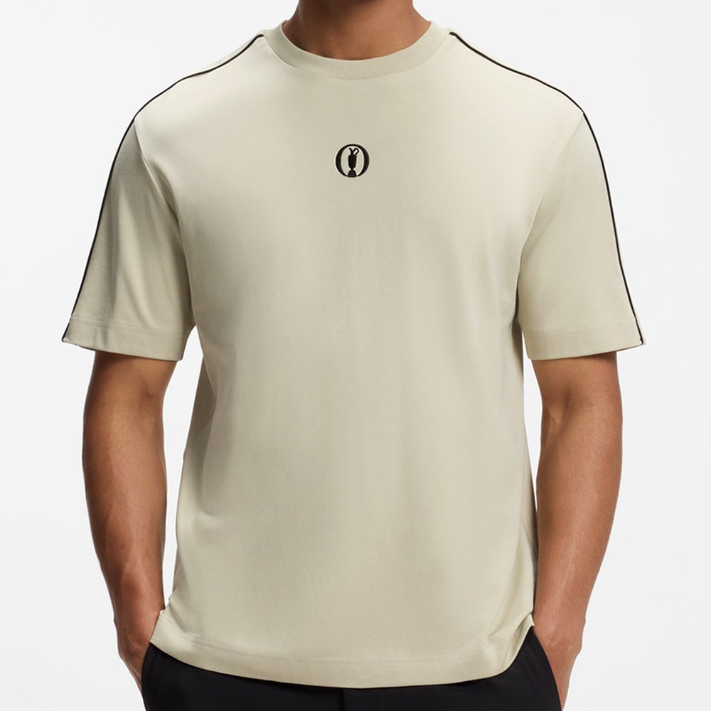 BOSS Golf T-Shirt - The Open '26 Tee Reg. Fit - Pelican FA26