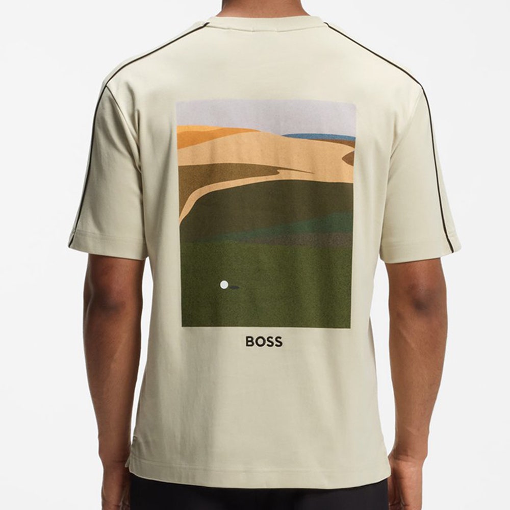 BOSS Golf T-Shirt - The Open '26 Tee Reg. Fit - Pelican FA26