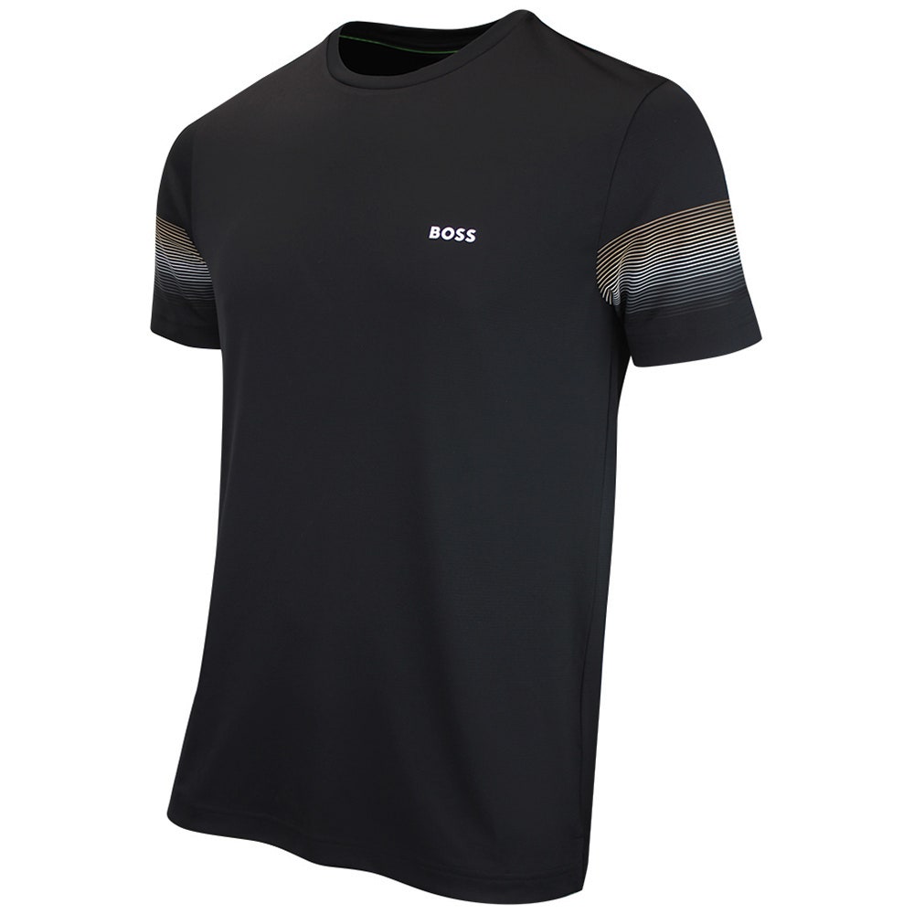 BOSS Golf T-Shirt - TOC Court 2 Tee Slim Fit - Black WI26