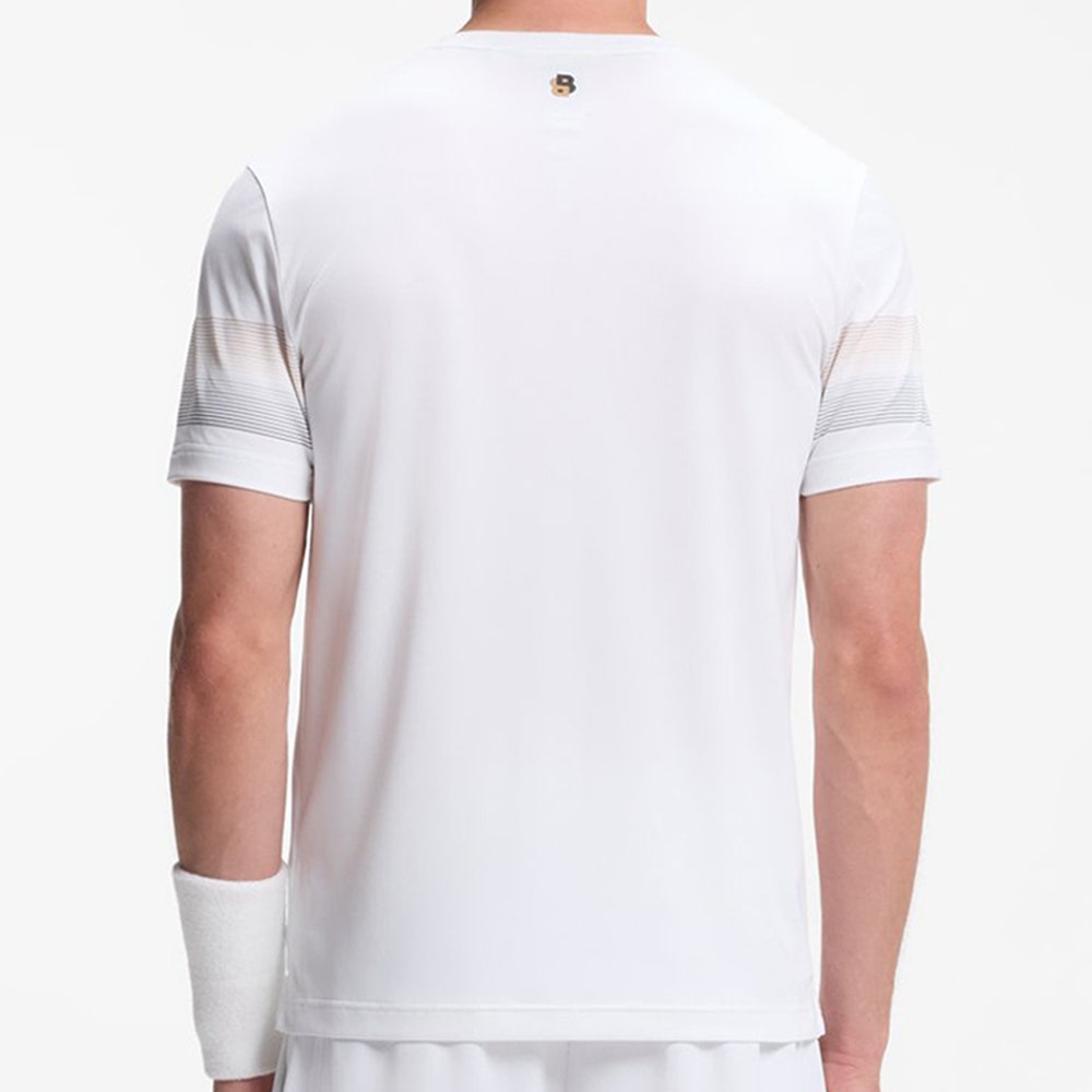 BOSS Golf T-Shirt - TOC Court 2 Tee Slim Fit - Bright White WI26