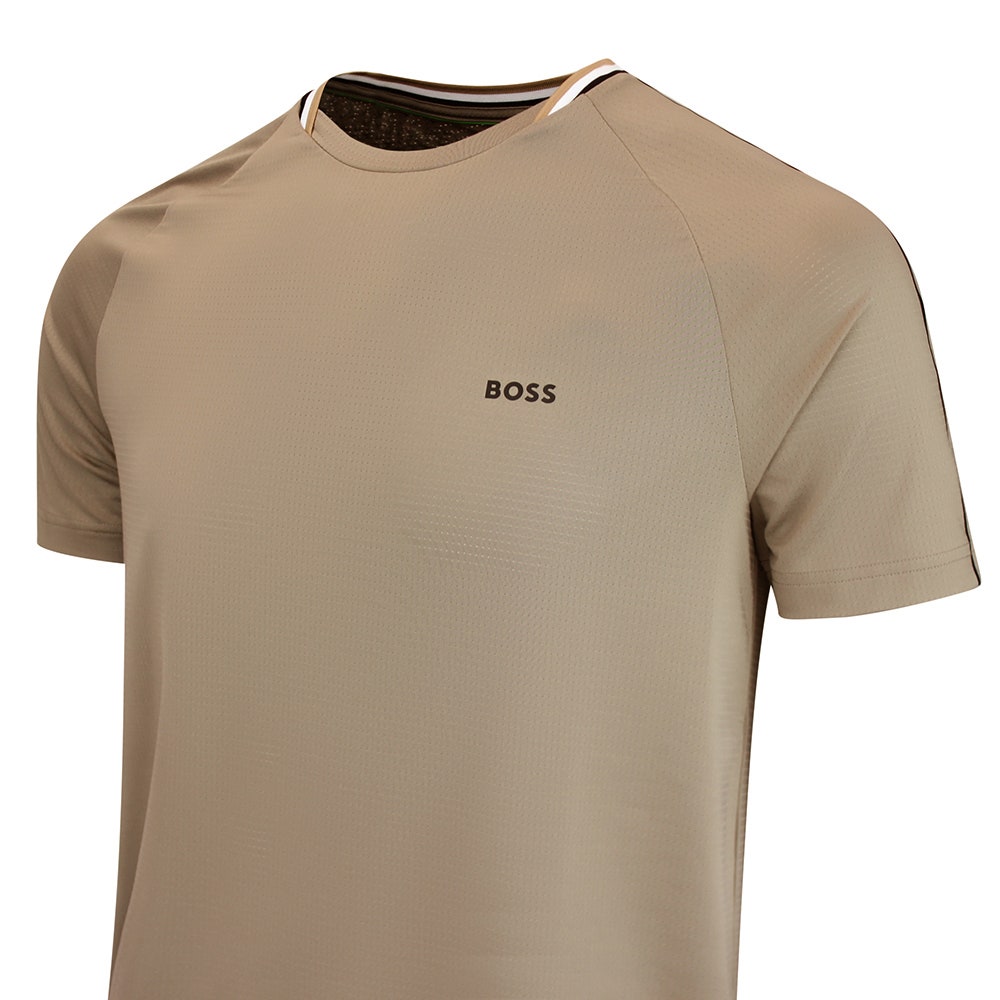 BOSS Golf T-Shirt - TOC Court Tee Slim Fit - Brindle WI26