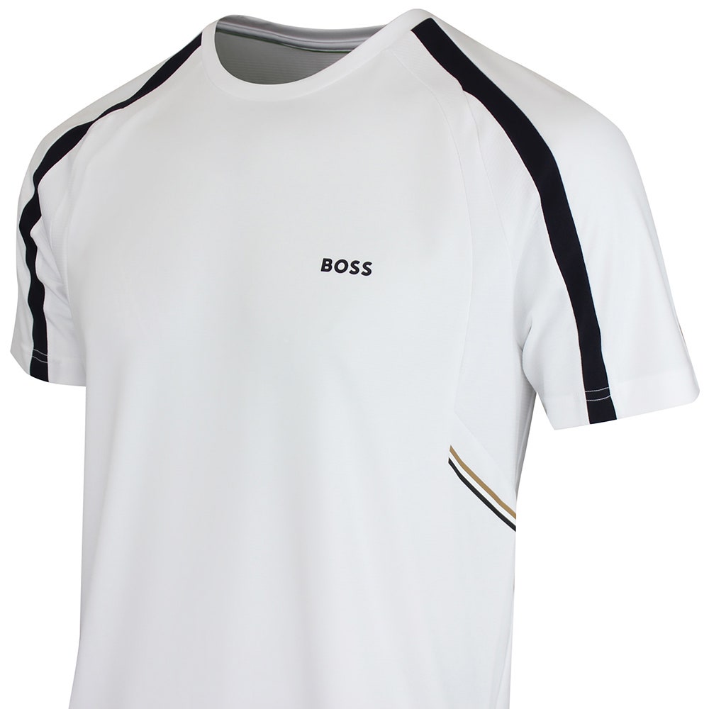 BOSS Golf T-Shirt - TOC Game 2 Slim - Bright White FA26