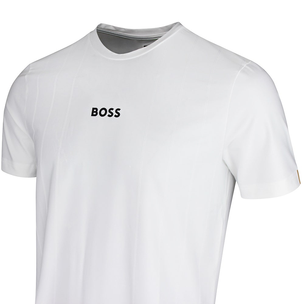 BOSS Golf T-Shirt - TOC Serve 1 Tee Slim - Bright White SU26
