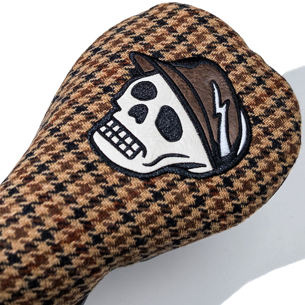 Devereux Golf Headcover - Houndstooth Driver - Brown SS26