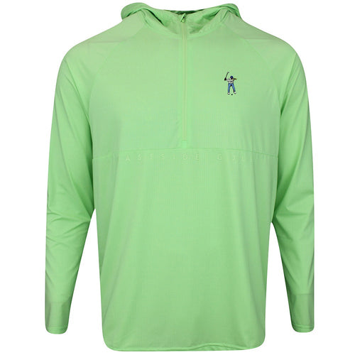 Eastside Golf Pullover - Lightweight UV Hoodie - Paradise Green SU25