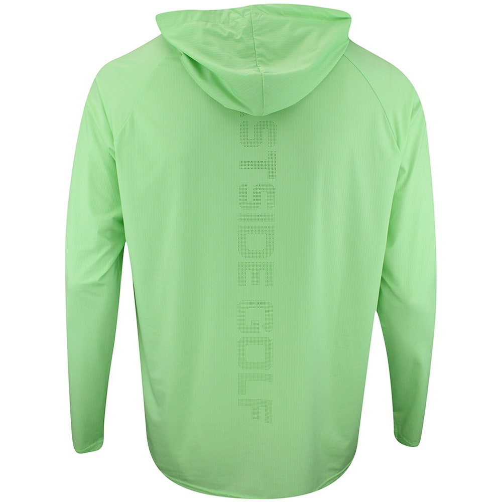 Eastside Golf Pullover - Lightweight UV Hoodie - Paradise Green SU25