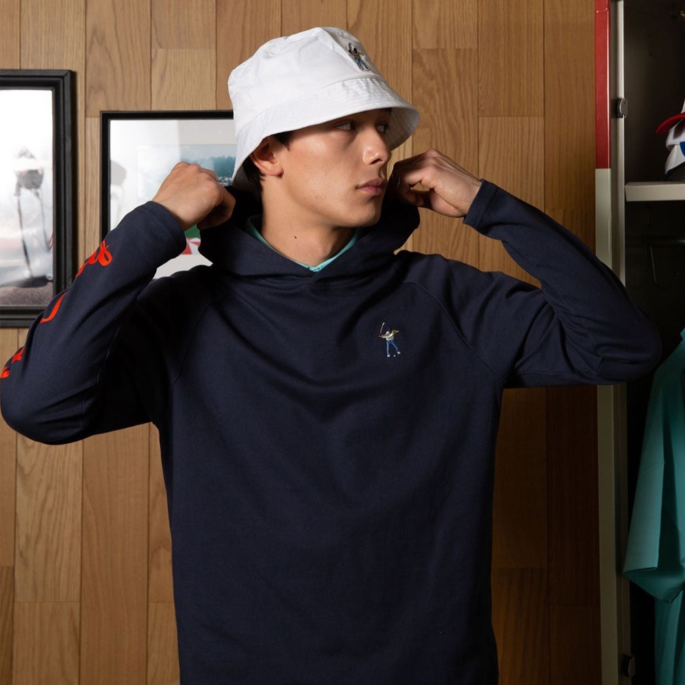 Eastside Golf Pullover - Premium Midweight Hoodie - Midnight Navy SS25