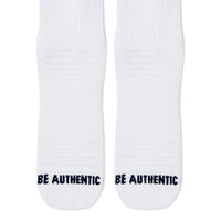 Eastside Golf Socks - Ankle Height Logo - White SS25