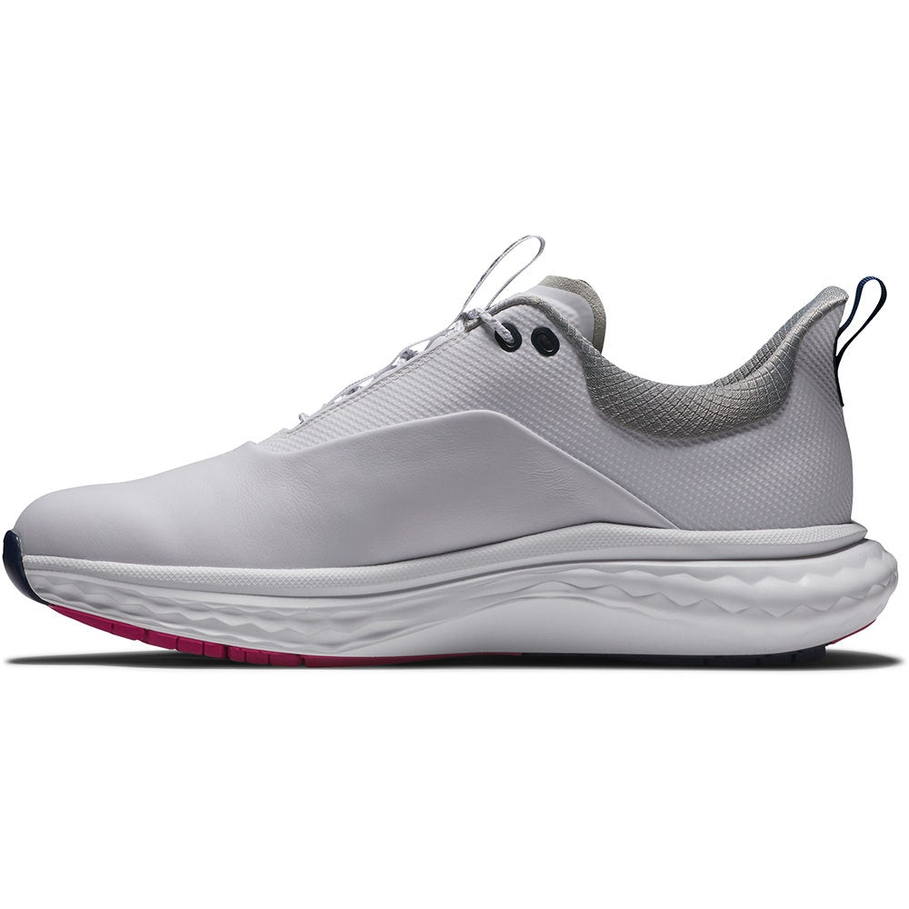 FootJoy Golf Shoes - FJ Quantum - White - Blue - Pink 2025