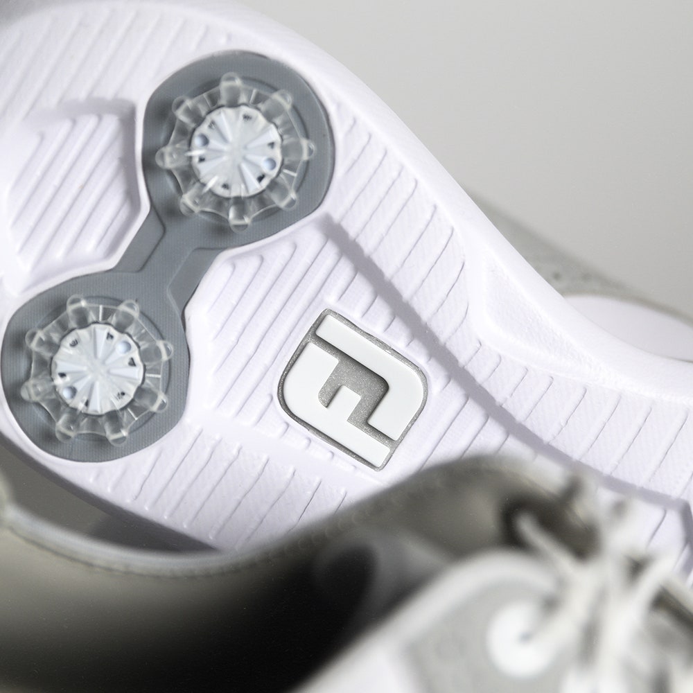 FootJoy Golf Shoes - FJ Traditions - White - Grey 2025
