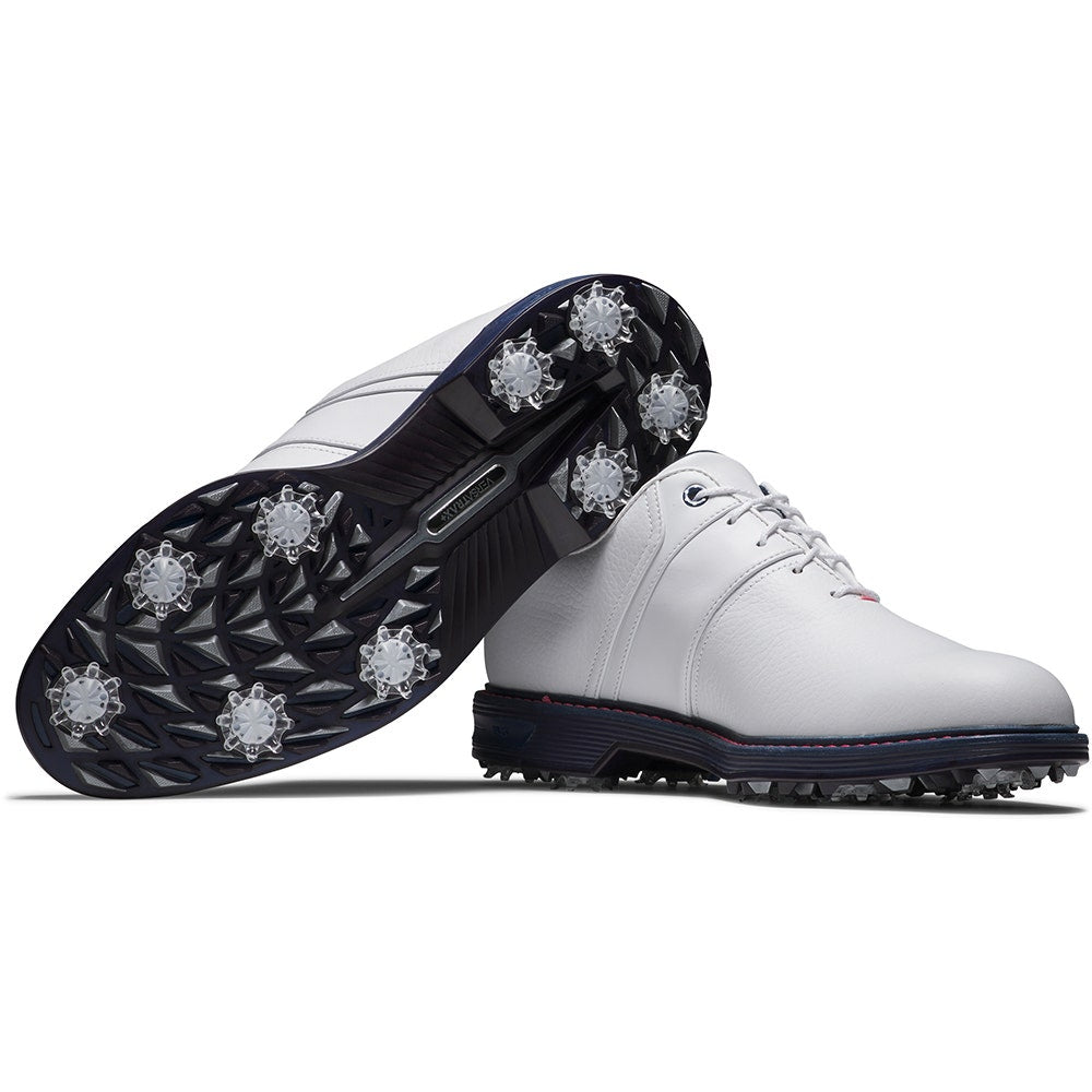 FootJoy Golf Shoes - Premiere Series Packard - White - Navy 2025