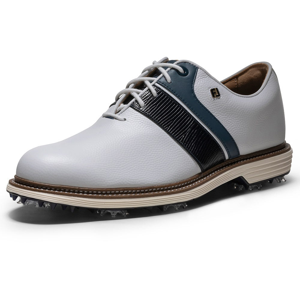 FootJoy Golf Shoes - Premiere Series Packard - White - Navy 2026