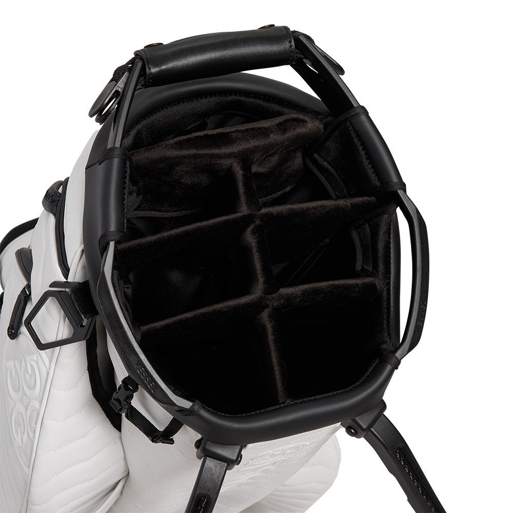 G/FORE Golf Bag - Quilted Transporter Tour Stand - Snow SS26