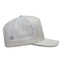 G/FORE Golf Cap - Camo Skull & Tees Tall Trucker - Pumice SS26