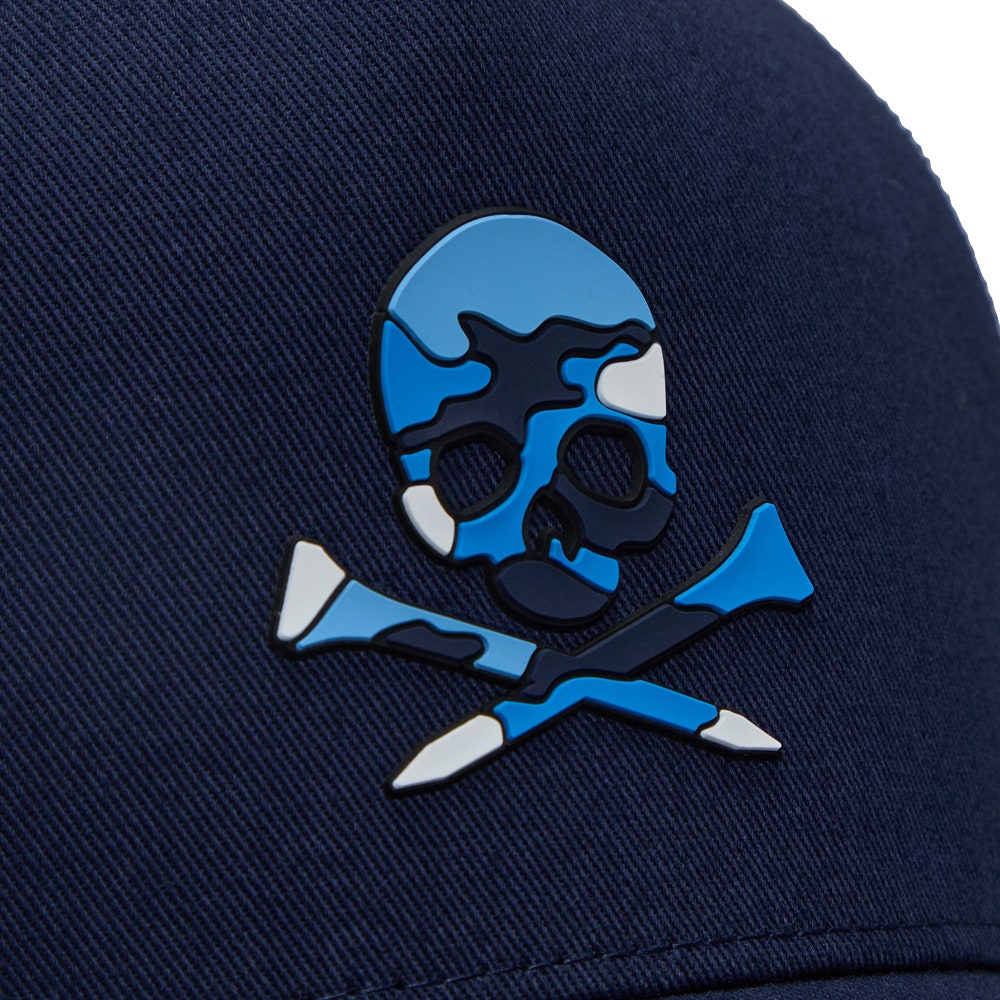 G/FORE Golf Cap - Camo Skull & T's Trucker - Twilight FA25