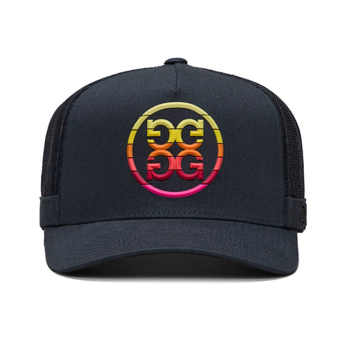 G/FORE Golf Cap - Gradient Circle G's Trucker - Charcoal - Multi FA25
