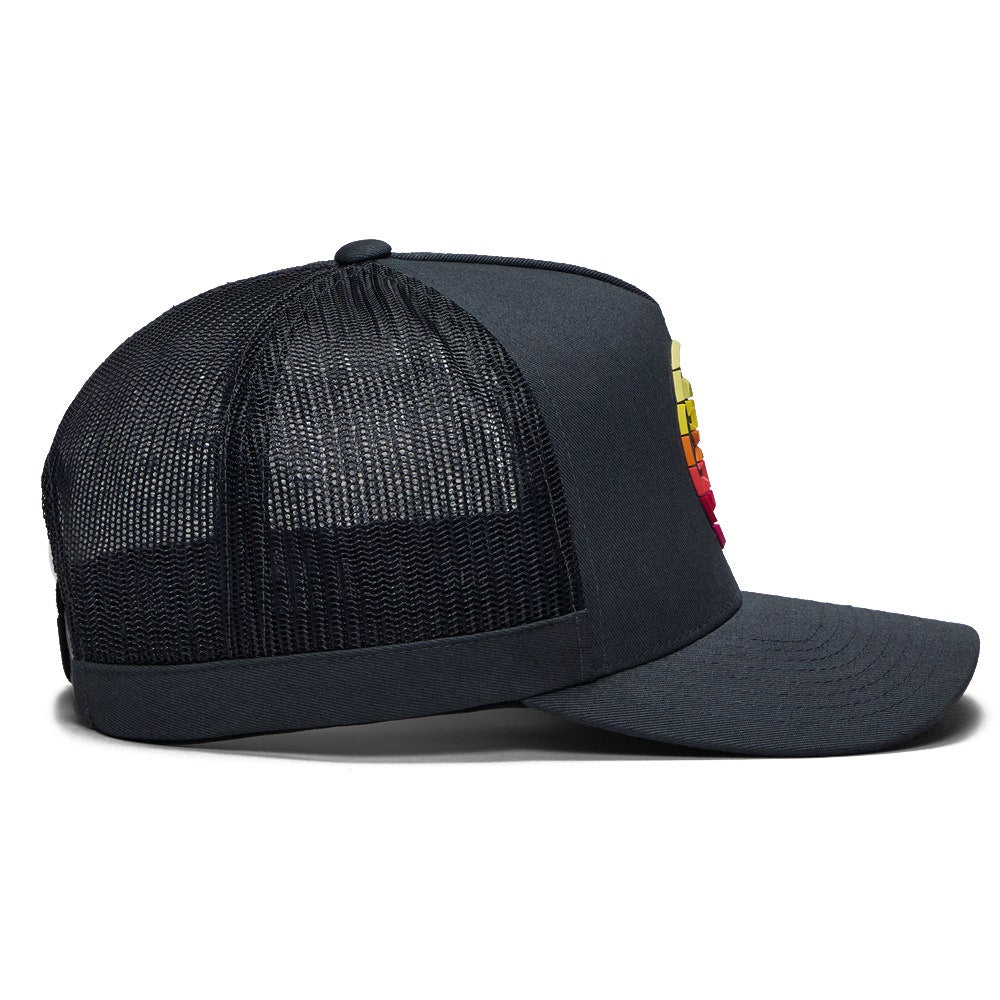 G/FORE Golf Cap - Gradient Circle G's Trucker - Charcoal - Multi FA25