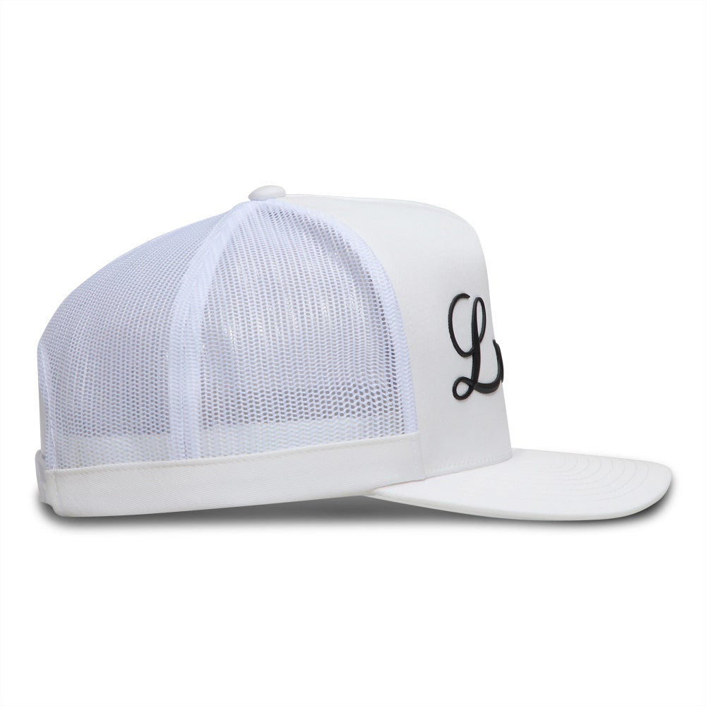 G/FORE Golf Cap - Levels Tall Trucker - Snow SS26