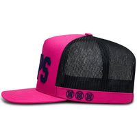 G/FORE Golf Cap - Ltd. Pops Trucker - Knockout Pink SU25