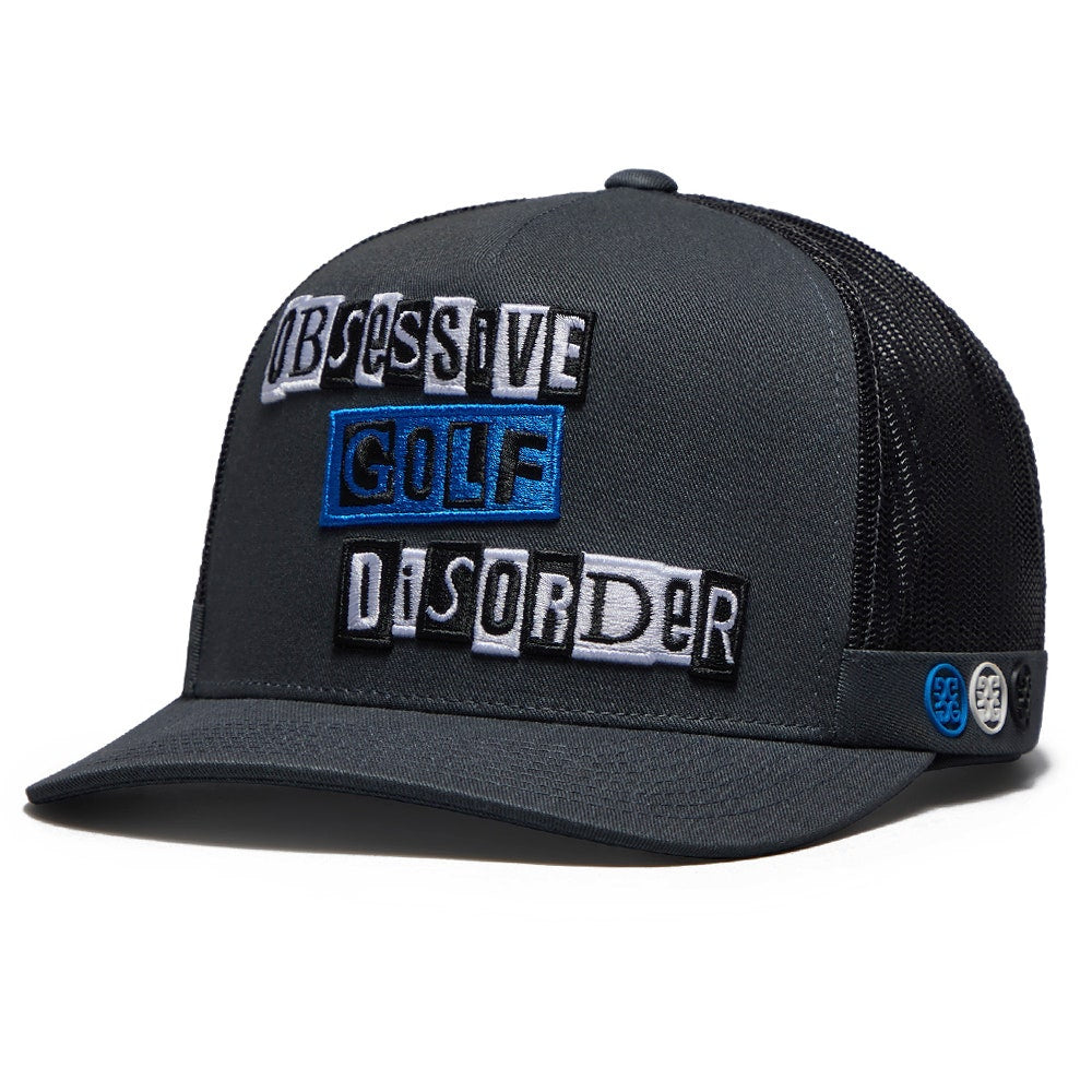 G/FORE Golf Cap - O.G.D Tall Trucker - Charcoal SS25