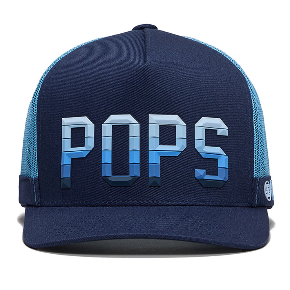 G/FORE Golf Cap - Pops Gradient Tall Trucker - Twilight SS26