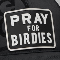 G/FORE Golf Cap - Pray For Birdies Patch Snapback - Onyx SS25