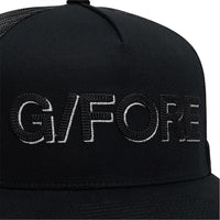 G/FORE Golf Cap - Shadow Logo Trucker - Onyx SS26