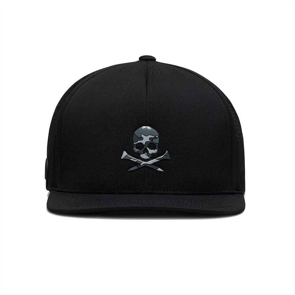 G/FORE Golf Cap - Skull & Tees Tech - Onyx SS26