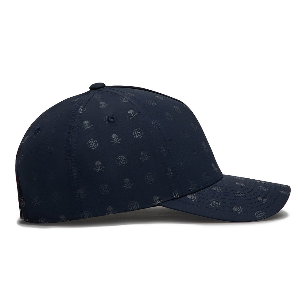 G/FORE Golf Cap - Tonal Skull & Tees Low Profile - Twilight SS26