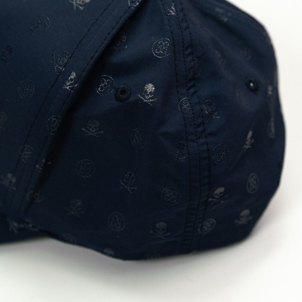 G/FORE Golf Cap - Tonal Skull & Tees Low Profile - Twilight SS26