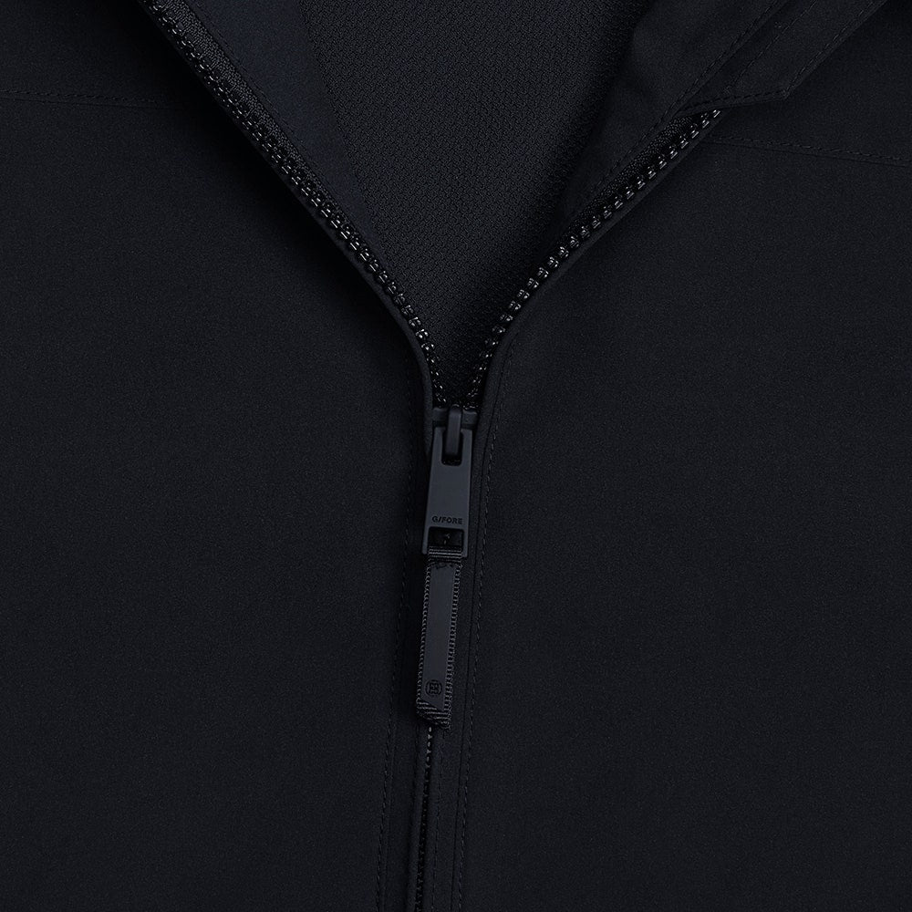 G/FORE Golf Jacket - Parachute Windbreaker FZ - Onyx FA25