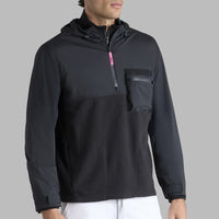 G/FORE Golf Jacket - Tech Sherpa Hoodie - Onyx SS26