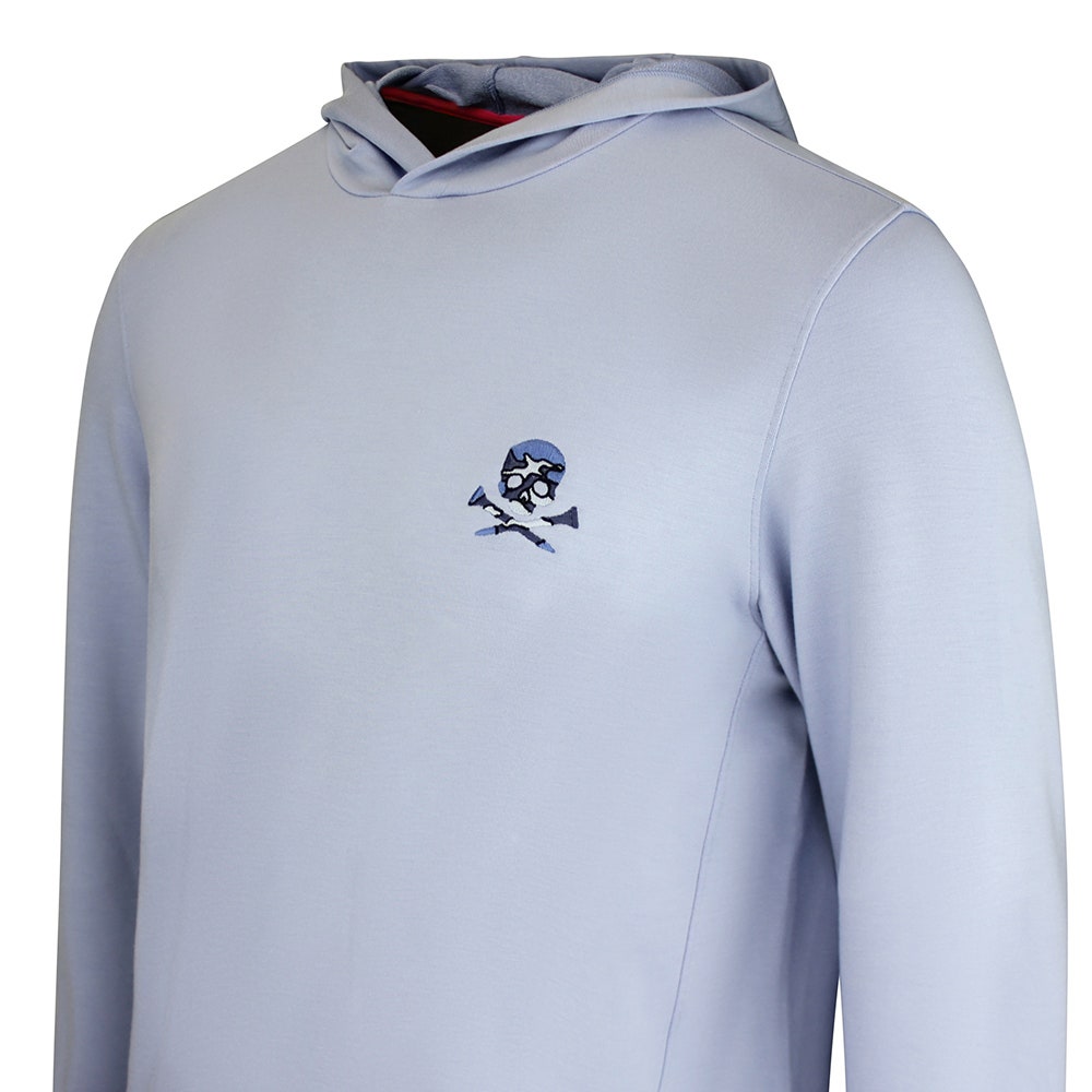 G/FORE Golf Jumper - Camo Skull & Tees All Play Hoodie - Willow SS26