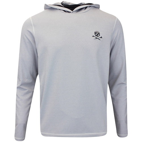 G/FORE Golf Jumper - Camo Skull & Tee's Brushback Hoodie - Grey FA25