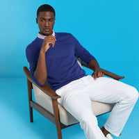 G/FORE Golf Jumper - Cashmere V Neck - Wisteria SS26