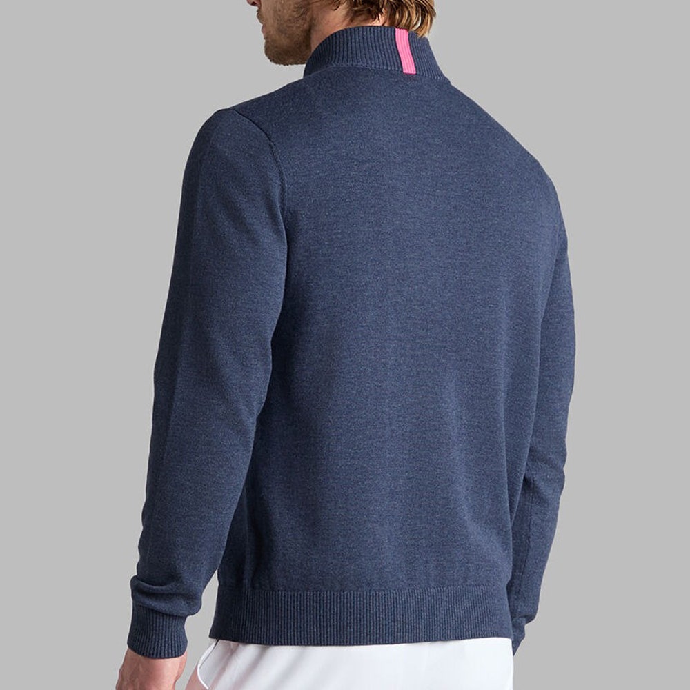 G/FORE Golf Jumper - CoolMax QZ - Haze Melange SS26