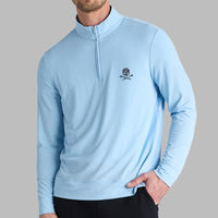 G/FORE Golf Pullover - Camo Skull & Tees Lux QZ - Baja SS26