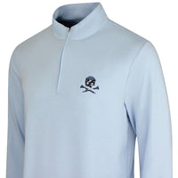 G/FORE Golf Pullover - Camo Skull & Tees Lux QZ - Baja SS26