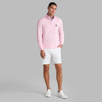 G/FORE Golf Pullover - Camo Skull & Tees Lux QZ - Blush SS26