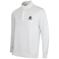 G/FORE Golf Pullover - Camo Skull & Tees Lux QZ - Snow SS26