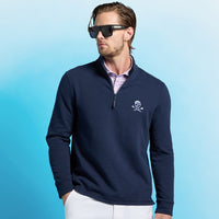 G/FORE Golf Pullover - Camo Skull & Tee's Waffle Knit QZ - Twlt FA25