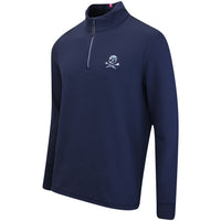G/FORE Golf Pullover - Camo Skull & Tee's Waffle Knit QZ - Twlt FA25