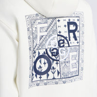 G/FORE Golf Pullover - Graphic Scuba Tech Hoodie - Chalk White AW26