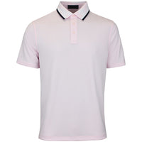 G/FORE Golf Shirt - Camo Collar Tech Pique - Blush AW26