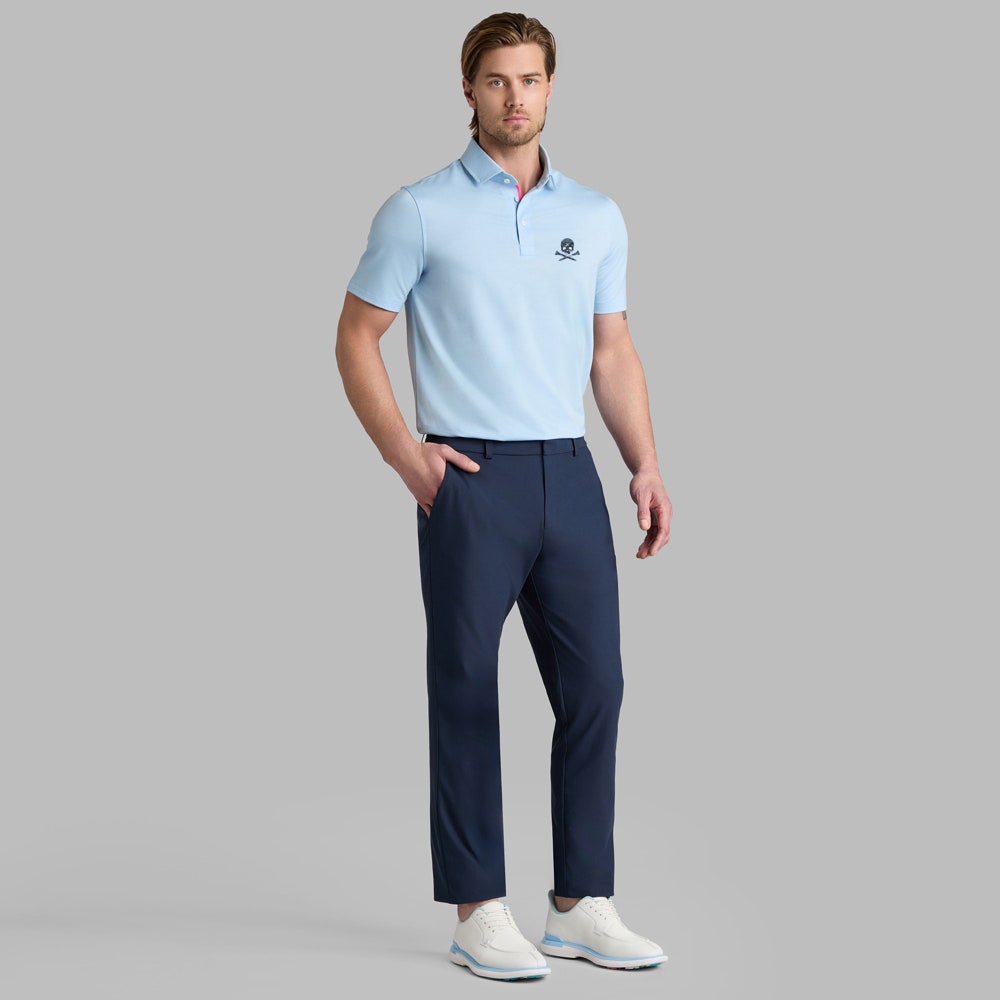 G/FORE Golf Shirt - Camo Skull & Tees All Play Polo - Baja SS26