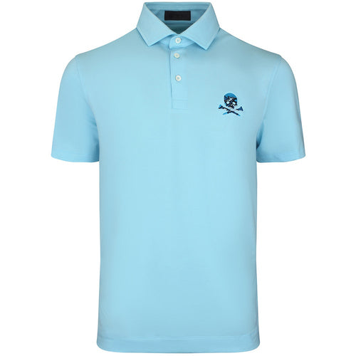 G/FORE Golf Shirt - Camo Skull & Tees All Play Polo - Cenote SS26