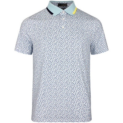G/FORE Golf Shirt - Three G's Tech Jersey Polo - Snow SS26